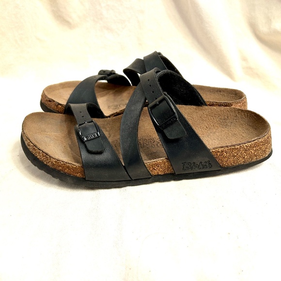🌻😎- Birkenstock Sandals $ 65 - Size 38/ US 7-7.5 Black  # 10 - Picture 4 of 7